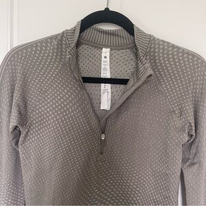 Lululemon Rest Less Cropped 1/2 zip